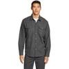 Eddie Bauer Mens EB Hemplify Flannel ShirtRegular Charcoal Htr