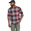 Eddie Bauer Mens Eddies Favorite Classic Fit Flannel Shirt  PlaidTall Atlantic