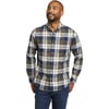 Eddie Bauer Mens Eddies Favorite Flannel Relaxed Fit Shirt  PlaidRegular Nordic