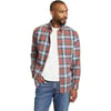 Eddie Bauer Mens Eddies Favorite Flannel Relaxed Fit Shirt  PlaidTall Cocoa