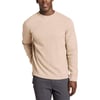 Eddie Bauer Mens Eddies Favorite Ultrasoft Thermal CrewTall Cream Htr