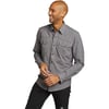 Eddie Bauer Mens Front Range LongSleeve Chambray ShirtCarbon