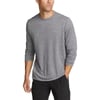 Eddie Bauer Mens HYOH LongSleeve CrewHeather Gray