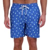 Eddie Bauer Mens SPF 50 Volley Swim Trunk  Fun Designs Comfortable and Stylish 7 InseamBlue