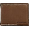 Eddie Bauer Mens Signature Top Stitch Leather Bifold Passcase Wallet with 6 Card Slots and RFID Protection Tan One SizeEddie Bauer Mens Signature Top Stitch Leather Bifold Passcase Wallet with 6 Card Slots and RFID Protection Tan One Size