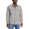 Eddie Bauer Mens Voyager FleeceLined Shirt JacketRegular Gray