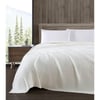 Eddie Bauer Twin Blanket Solid Reversible Cotton Bedding Home Decor for All Seasons Textured Twill White TwinKing Textured Twill White