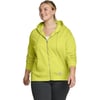 Eddie Bauer Womens Cozy Camp FullZip HoodiePlus Chartreuse