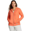 Eddie Bauer Womens Cozy Camp FullZip HoodieTall Dusty Coral