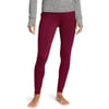 Eddie Bauer Womens Crossover Winter Trail Adventure HighRise LeggingsPetite Dark Berry