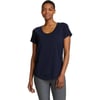 Eddie Bauer Womens Everyday Essentials ShortSleeve TShirtAtlantic