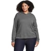 Eddie Bauer Womens Favorite LongSleeve HoodiePlus Med Htr Gray