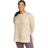 Eddie Bauer Womens Motion Cozy Camp LongSleeve TunicPetite Ecru