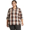 Eddie Bauer Womens Mountain LongSleeve ShirtPlus Toast