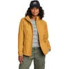 Eddie Bauer Womens Packable Rainfoil JacketStandard Butterscotch Recycled