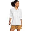 Eddie Bauer Womens Pro Creek LongSleeve ShirtWhite