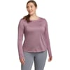 Eddie Bauer Womens Resolution LongSleeve TShirtDusty Iris