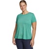 Eddie Bauer Womens Resolution ShortSleeve TShirtLt Green