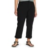 Eddie Bauer Womens Sightscape Horizon Convertible RollUp PantsPlus Size Black