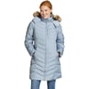 Eddie Bauer Womens Sun Valley Down ParkaTall Blue Smoke