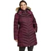 Eddie Bauer Womens Sun Valley Down ParkaTall Dk Plum