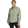 Eddie Bauer Womens UPF Guide 20 ShirtRegular Antique Pine