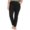 Eddie Bauer Womens Voyager HighRise Chino Slim PantsRegular Black