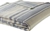 Eddie Bauer  Queen Blanket Lightweight Cotton Bedding Home Decor for All Seasons Herringbone Bone QueenBlue Stripe