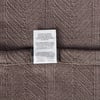 Eddie Bauer  Queen Blanket Lightweight Cotton Bedding Home Decor for All Seasons Herringbone Bone QueenMushroom