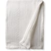 Eddie Bauer  Queen Blanket Lightweight Cotton Bedding Home Decor for All Seasons Herringbone Bone QueenOffwhite