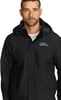 imageEddie Bauer Mens Packable Rainfoil Waterproof Rain JacketBlack Recycled