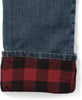 imageEddie Bauer Mens H2Low Flex FlannelLined JeansSlate Blue