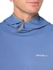 imageEddie Bauer Mens Marine Air UPF LongSleeve HoodieBlue Bird