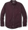 imageEddie Bauer Mens Eddies Favorite Flannel Classic Fit Shirt  SolidBurgundy