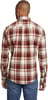 imageEddie Bauer Mens Eddies Field Flannel  PatternDusty Red