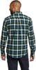 imageEddie Bauer Mens Eddies Field Flannel  PatternPeacock