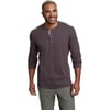 imageEddie Bauer Mens Classic Fit Favorite LongSleeve Thermal Henley ShirtAubergine