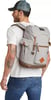 imageEddie Bauer Bygone Backpack with Exterior Pockets and Laptop Compatible Sleeve Light Heather Grey 30LBlack