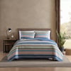 imageEddie Bauer  Twin Quilt Set Reversible Bedding with Matching Sham Lightweight Home Decor for All Seasons Hidden Lake Blue TwinBlueGreenOrange