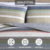 imageEddie Bauer  Twin Quilt Set Reversible Bedding with Matching Sham Lightweight Home Decor for All Seasons Hidden Lake Blue TwinSalmon Ladder Multi