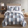 imageEddie Bauer  Twin Quilt Set Reversible Cotton Bedding with Matching Sham Home Decor for All Seasons Camano Island Plum TwinCamano Island Plum