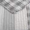 imageEddie Bauer  Twin Quilt Set Reversible Cotton Bedding with Matching Sham Home Decor for All Seasons Camano Island Plum TwinFairview Grey