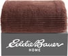 imageEddie Bauer Throw Blanket Ultra Soft Plush Home Dcor All Season Bedding Textured Solid Orange 50 x 60Textured Solid Brown