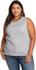 imageEddie Bauer Womens Essentials Ribbed Layering TankLt Htr Gray