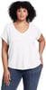 imageEddie Bauer Womens Gate Check ShortSleeve TShirtWhite