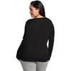 imageEddie Bauer Womens Favorite LongSleeve Crewneck TShirtBlack