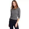 imageEddie Bauer Womens Favorite LongSleeve Crewneck TShirtMed Htr Gray