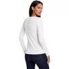 imageEddie Bauer Womens Favorite LongSleeve Crewneck TShirtWhite