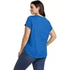 imageEddie Bauer Womens Gate Check ShortSleeve TShirtBrilliant Blue