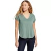 imageEddie Bauer Womens Gate Check ShortSleeve TShirtDk Seafoam